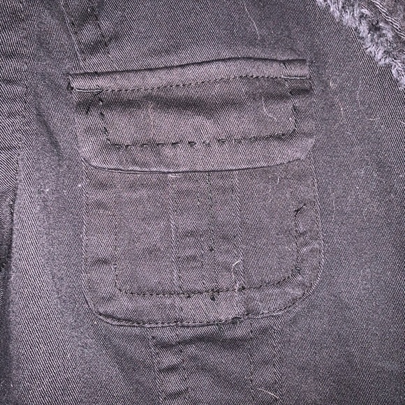 M Black Collared Jean Jacket - Picture 4 of 8
